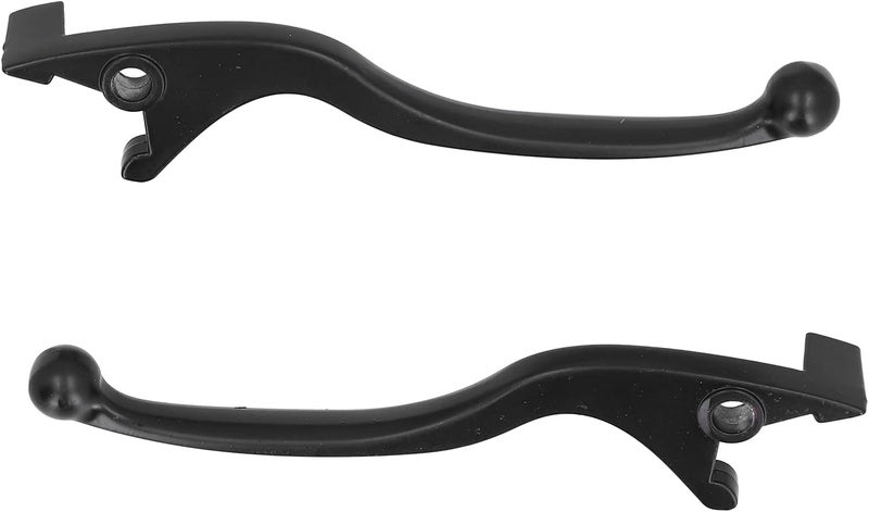 Aramox Brake Handle Lever, 2PCS Brake Handle Lever Aluminum Alloy Black Replacement for Motorcycle Moped ATV - Image 1